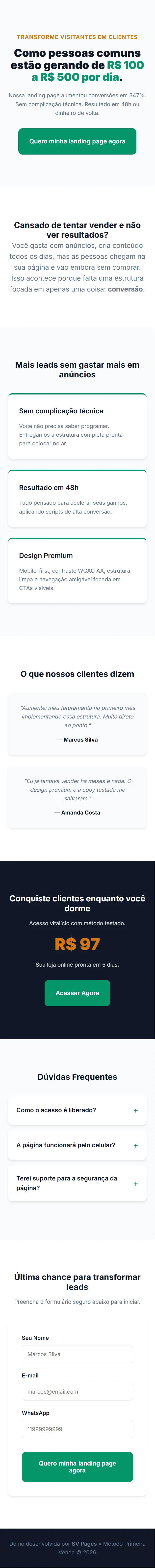 Nicho de Renda Extra
