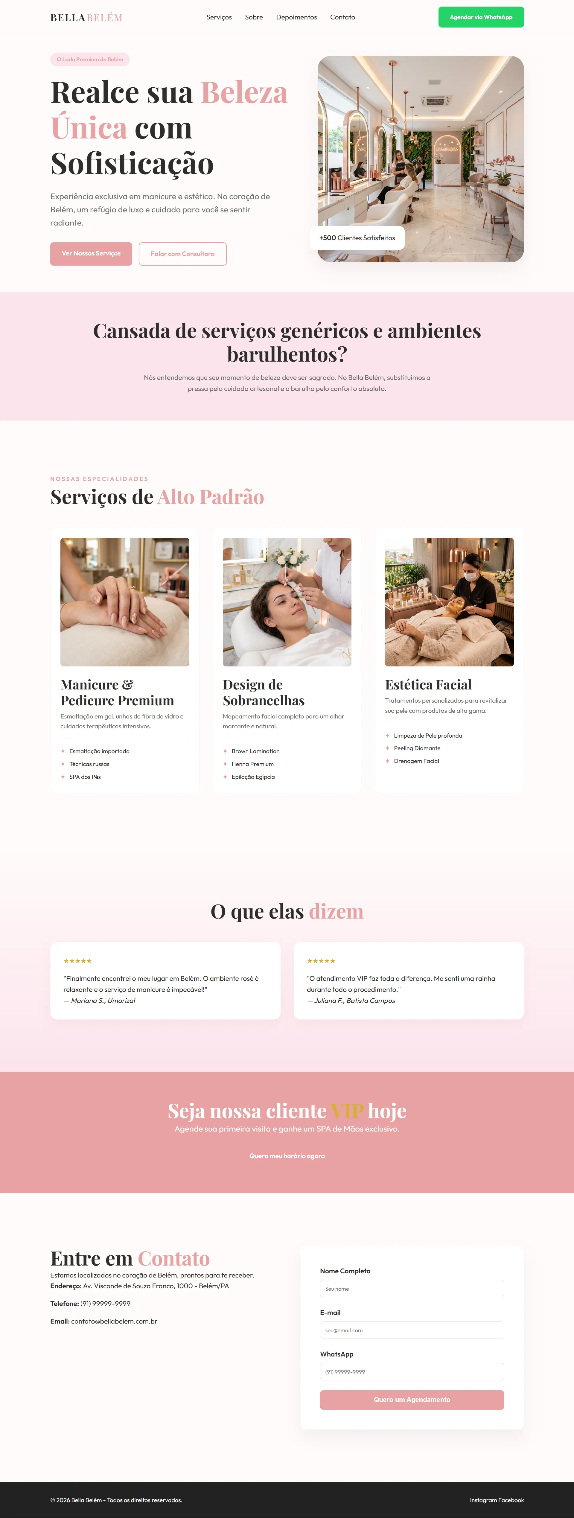 Landing Page de Prospecção